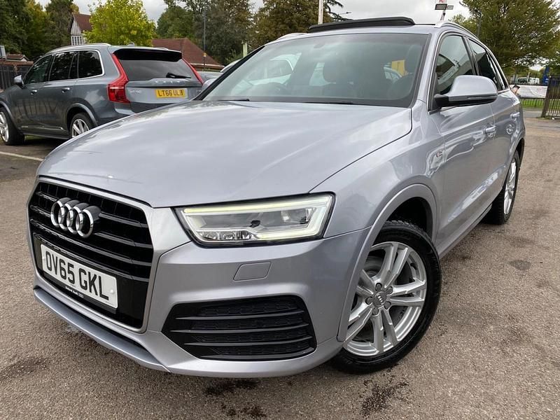 Silver Used 2015 Audi Q3 S-Line SUV | £10,495 (A bit pricey) - Image 1/4