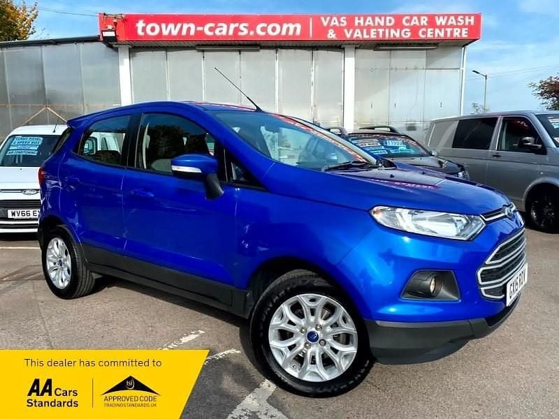 Blue Used 2015 Ford Ecosport Zetec SUV | £4,999 (Fair price) - Image 1/4