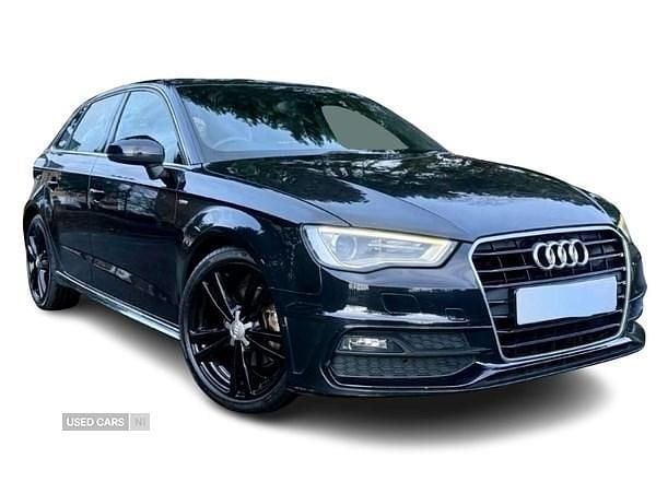 Used Audi A3 S-Line 2016 Black Hatchback