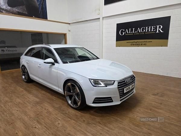 White Used 2016 Audi A4 Sport Estate | £9,495 (Good price) - Image 1/4
