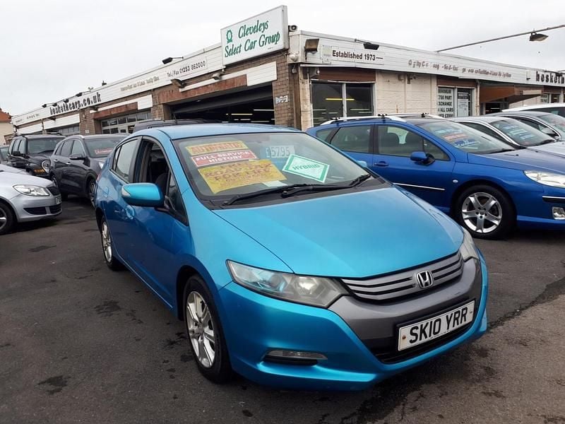 Used Honda Insight Hybrid 2010 Blue Hatchback