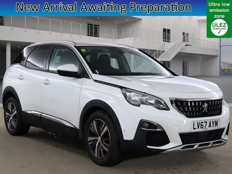 White Used 2017 Peugeot 3008 Allure SUV | £9,000 (Fair price) - Image 1/4