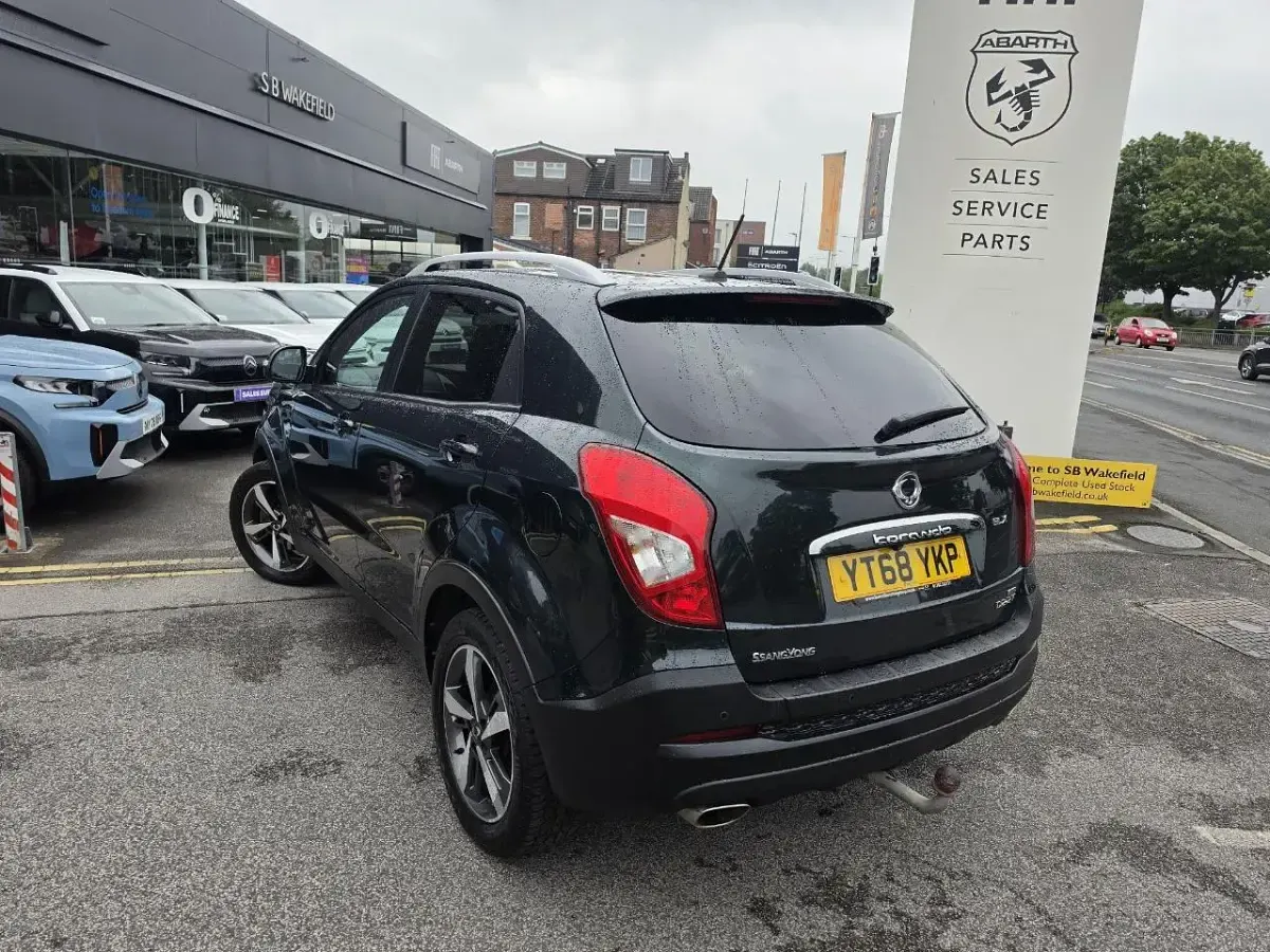 Used SsangYong Korando 176 HP (129 kW) 2018 Green SUV