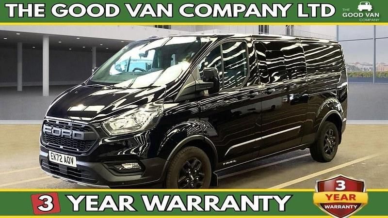 Used Ford Transit Custom 130 HP (95 kW) 2023 Black Estate