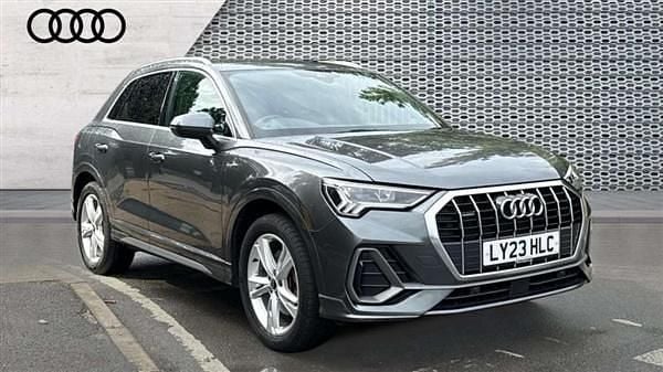 Grey Used 2023 Audi Q3 S-Line SUV | £31,785 (Good price) - Image 1/4