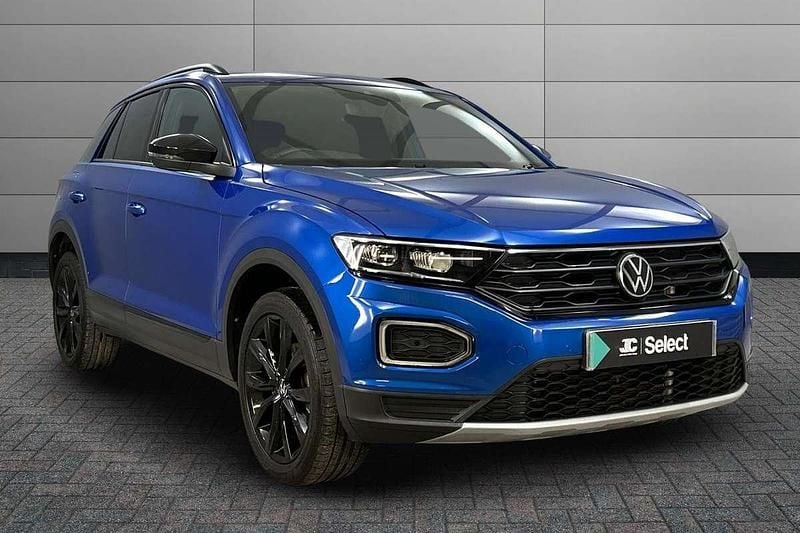 Blue Used 2021 VW T-Roc Black Edition SUV | £20,500 (Fair price) - Image 1/4