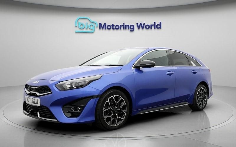 Used Kia ProCeed GT-Line 160 HP (117 kW) 2021 Blue Estate