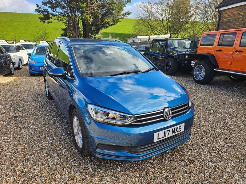 Used VW Touran SEL 150 HP (110 kW) 2026 Blue MPV