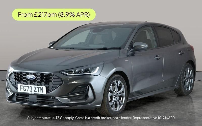 Grey Used 2023 Ford Focus ST-Line Hatchback | £16,219 (Fair price) - Image 1/3