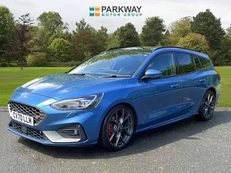 Used Ford Focus ST 190 HP (139 kW) 2020 Blue Estate
