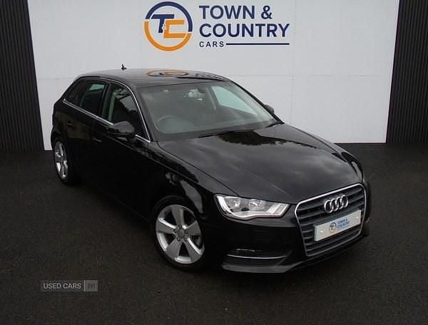 Black Used 2013 Audi A3 Sport Hatchback | £7,495 (Fair price) - Image 1/4