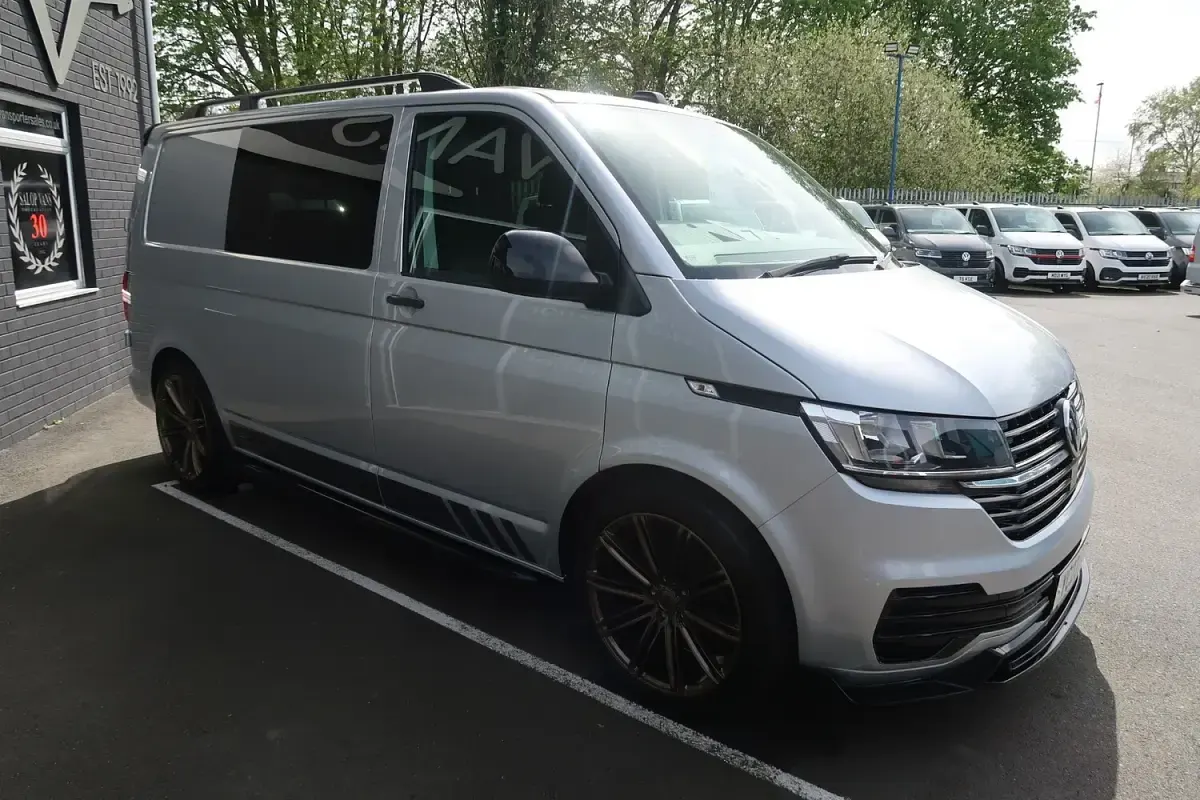 Used VW T6.1 Startline 110 HP (80 kW) 2023 Silver Van