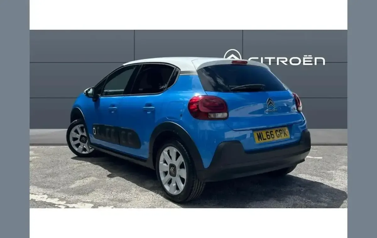 Used Citroën C3 Flair 80 HP (58 kW) 2017 Blue Hatchback