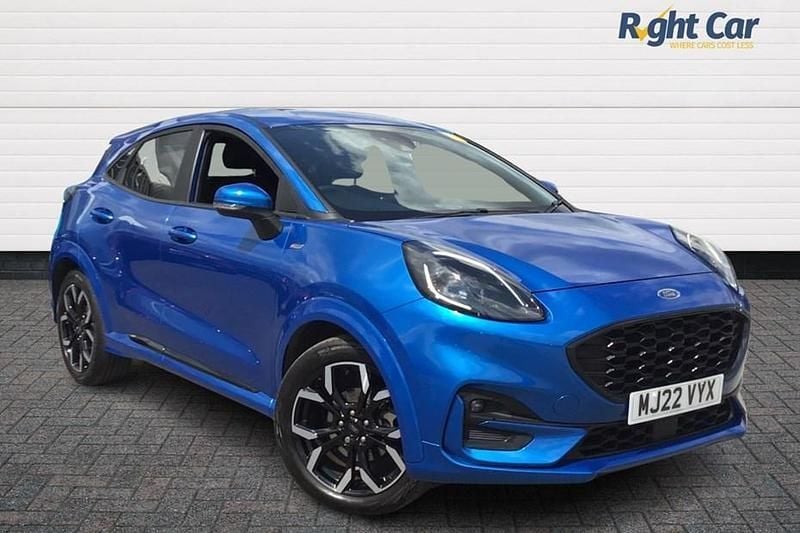 Dessert island blue Used 2022 Ford Puma ST-Line X SUV | £15,999 (Fair price) - Image 1/1