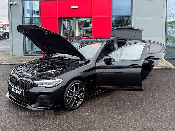 Used BMW 520 M Sport 2022 Black Sedan