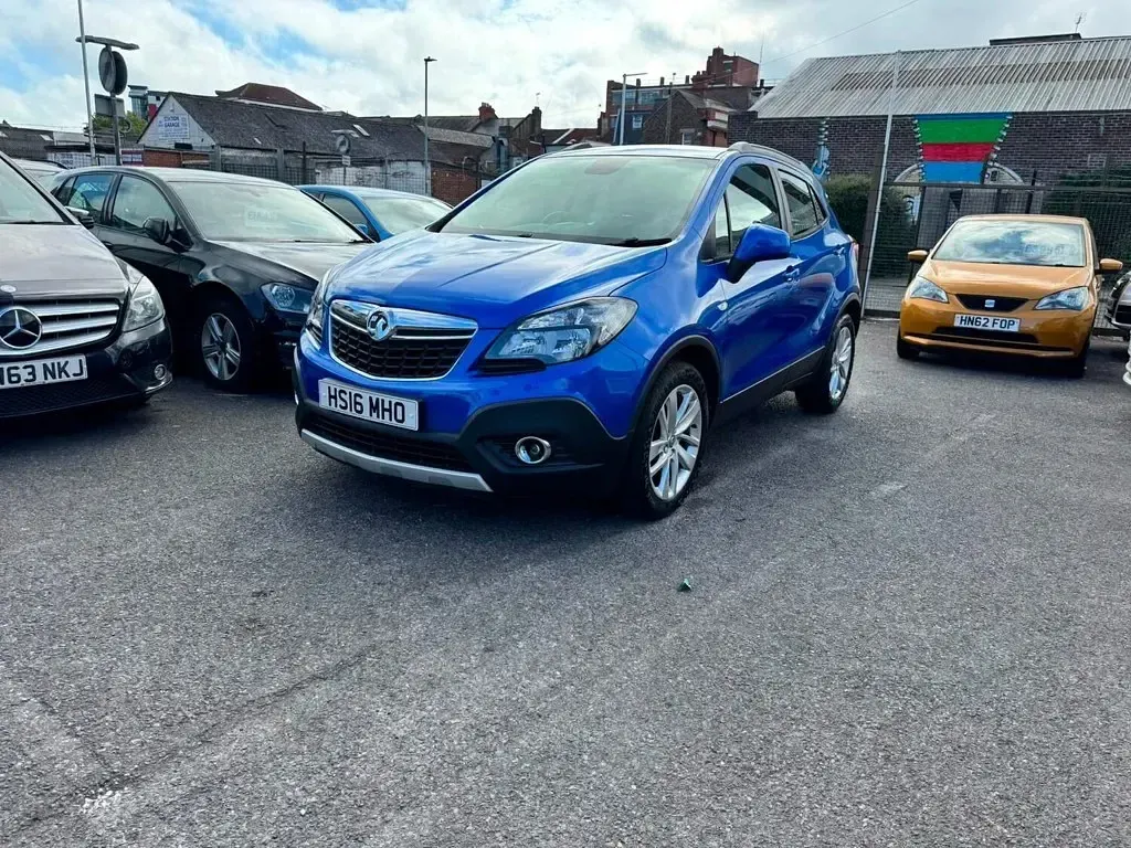 Used Vauxhall Mokka 140 HP (102 kW) 2016 Blue SUV