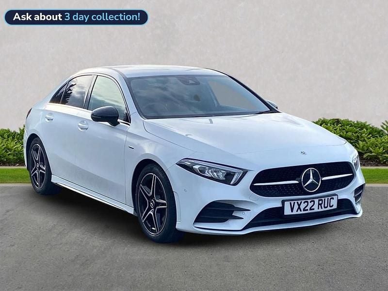 White Used 2022 Mercedes A200 Executive Sedan | £22,599 (A bit pricey) - Image 1/4
