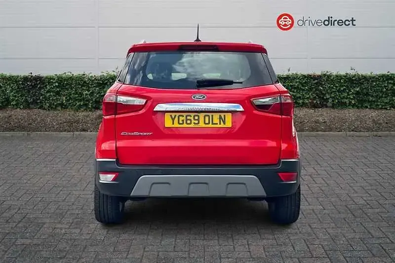 Used Ford Ecosport Titanium 2020 Red SUV