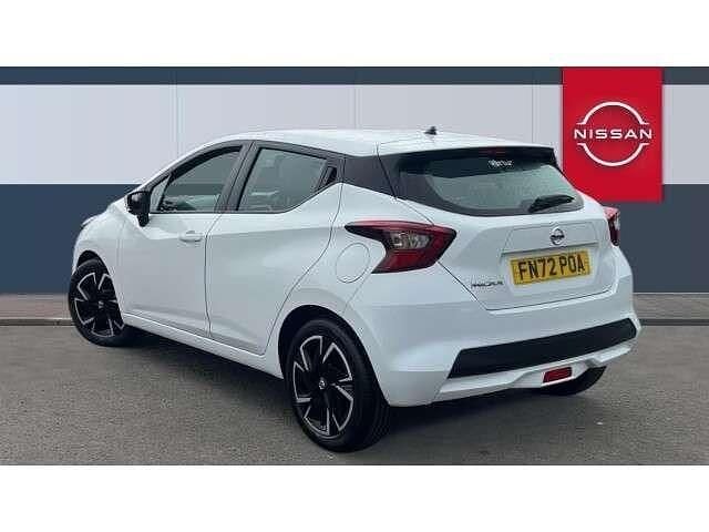 Usado Nissan Micra Acenta 92 HP (67 kW) 2022 Branco Citadino