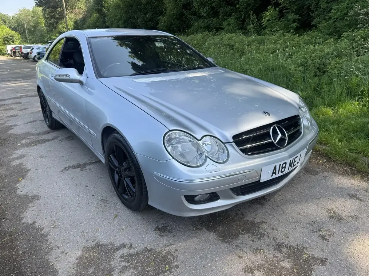 Used Mercedes CLK220 Avantgarde 2008 Silver Coupe