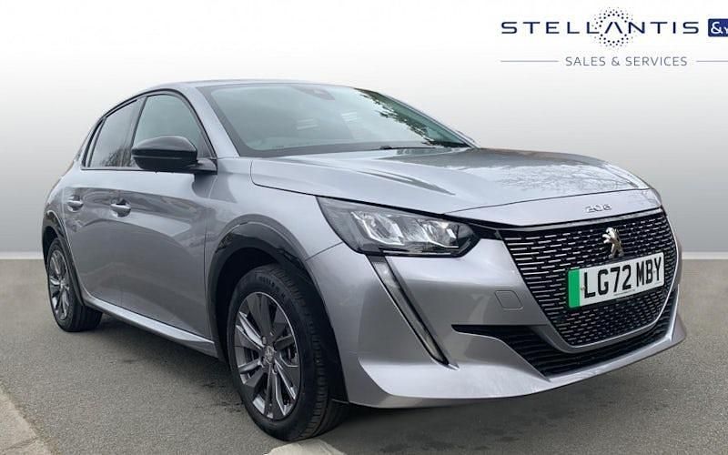Used Peugeot e-208 Allure+ 100 kW (136 HP) 2023 Grey Hatchback