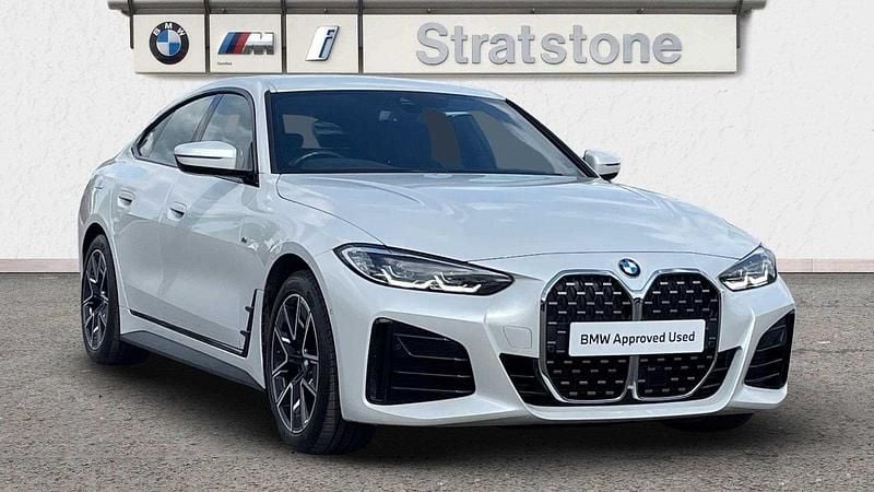 White Used 2022 BMW 420 Gran Coupé M Sport Coupe | £27,399 (Super price) - Image 1/3