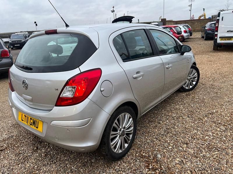 Used Vauxhall Corsa 2011 Silver Hatchback