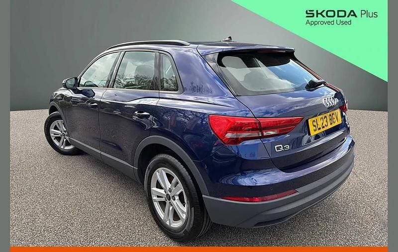 Begagnad Audi Q3 Design 150 HK (110 kW) 2023 Blå SUV