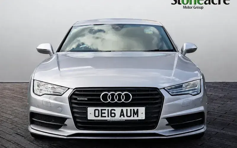 Used Audi A7 Sportback Black Edition 268 HP (197 kW) 2016 Silver Hatchback