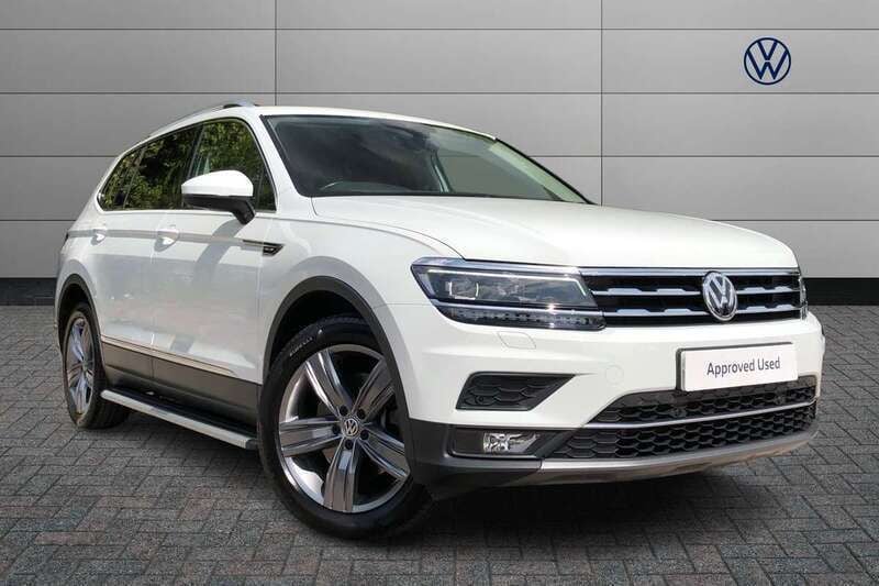 White Used 2020 VW Tiguan Allspace SEL SUV | £26,390 (Fair price) - Image 1/4