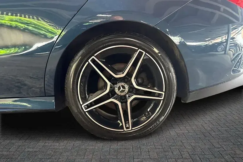 Used Mercedes CLA200 AMG Line Premium 161 HP (118 kW) 2023 Denim blue Estate