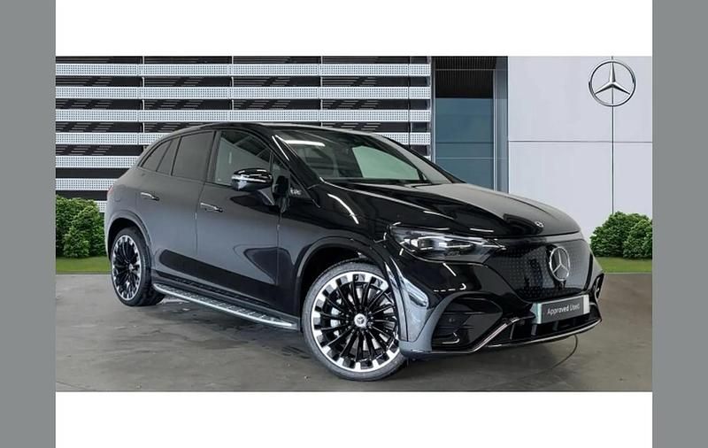 Used Mercedes EQE350 AMG line 214 kW (292 HP) 2025 Black Sedan