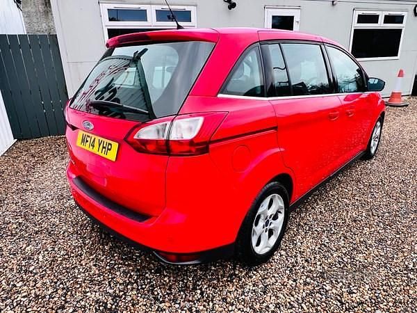 Used Ford Grand C-Max Zetec 2014 Red MPV