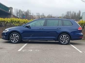Used VW Golf VII Edition 115 HP (84 kW) 2020 Blue Estate