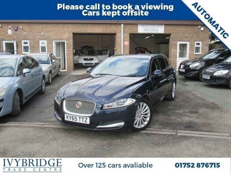 Blue Used 2015 Jaguar XF Sportbrake Luxury Estate | £5,650 (Fair price) - Image 1/2
