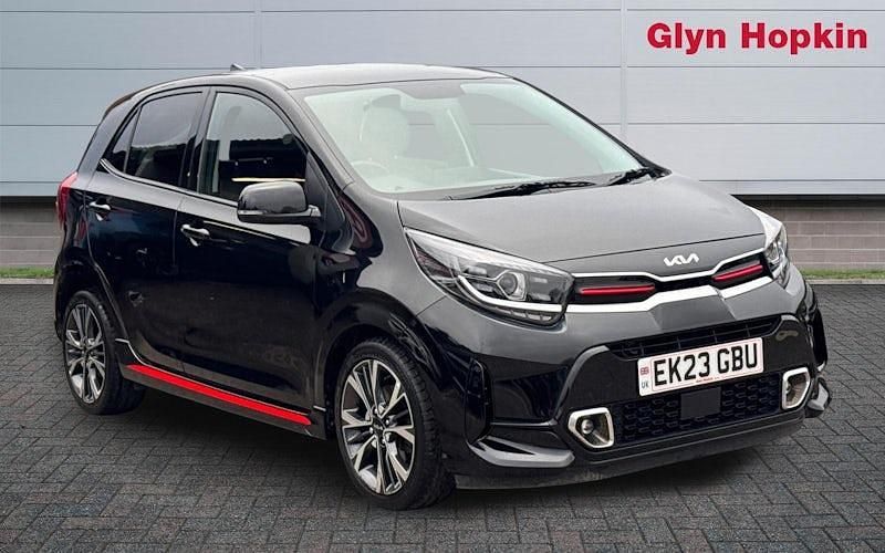 Used Kia Picanto GT-Line 67 HP (49 kW) 2023 Black Hatchback