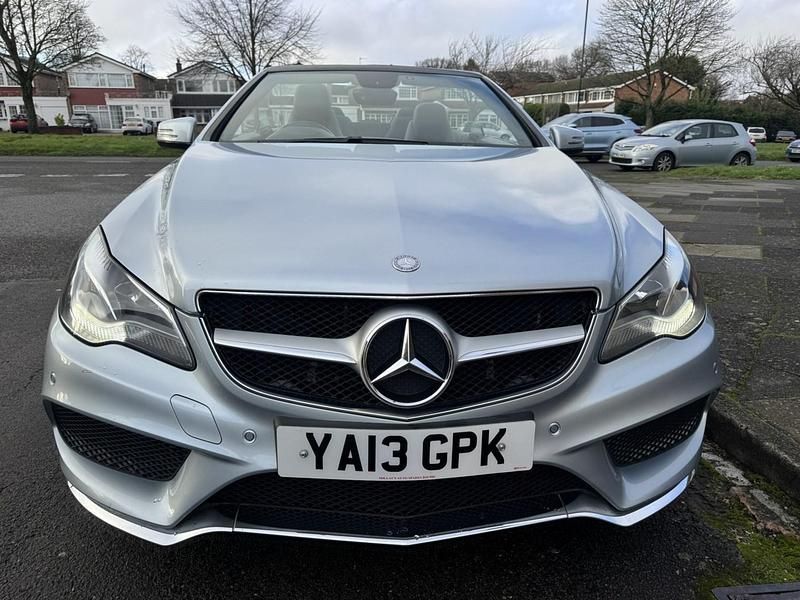 Begagnad Mercedes E250 AMG 2013 Silver Cab