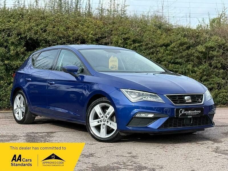 Used Seat Leon FR 150 HP (110 kW) 2019 Blue Hatchback