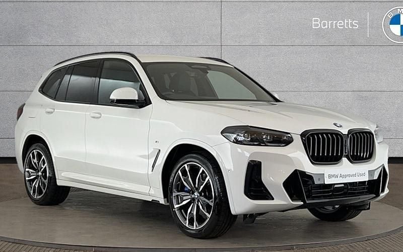 White Used 2024 BMW X3 M Sport SUV | £44,790 (Expensive) - Image 1/4