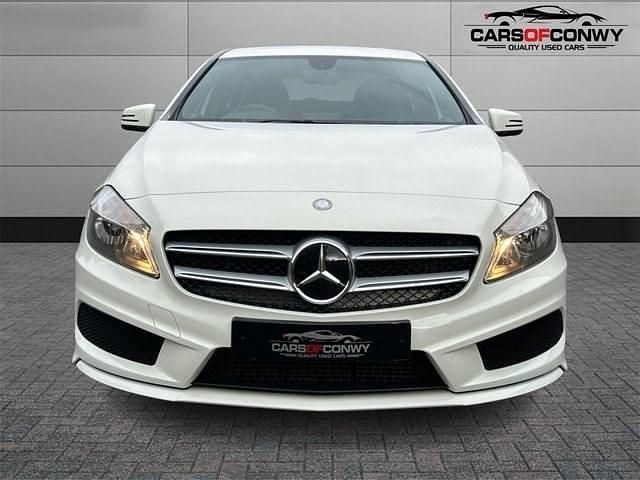 Used Mercedes A200 AMG 136 HP (100 kW) 2015 White Hatchback