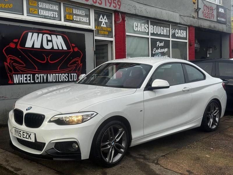 Used BMW 218 M Sport 2015 White Coupe