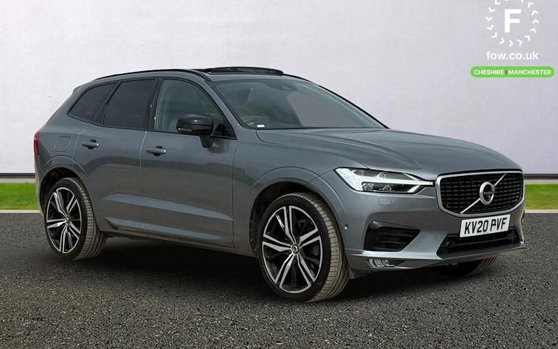 Grey Used 2020 Volvo XC60 R-Design SUV | £27,199 - Image 1/4