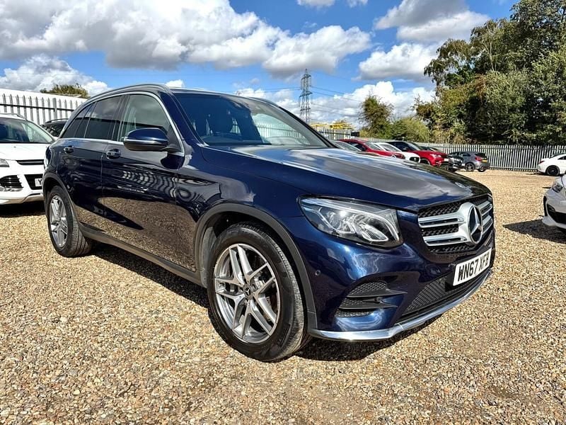 Used Mercedes GLC350 AMG line 2017 Blue Estate