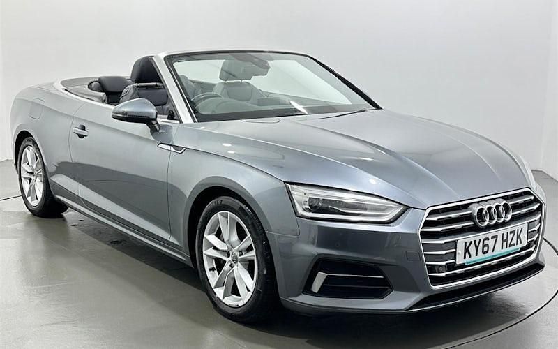 Used Audi A5 Cabriolet Sport 190 HP (139 kW) 2017 Grey Cabriolet