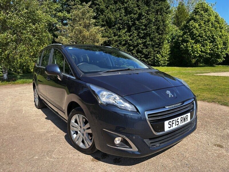 Blue Used 2015 Peugeot 5008 Active MPV | £6,995 (Fair price) - Image 1/4