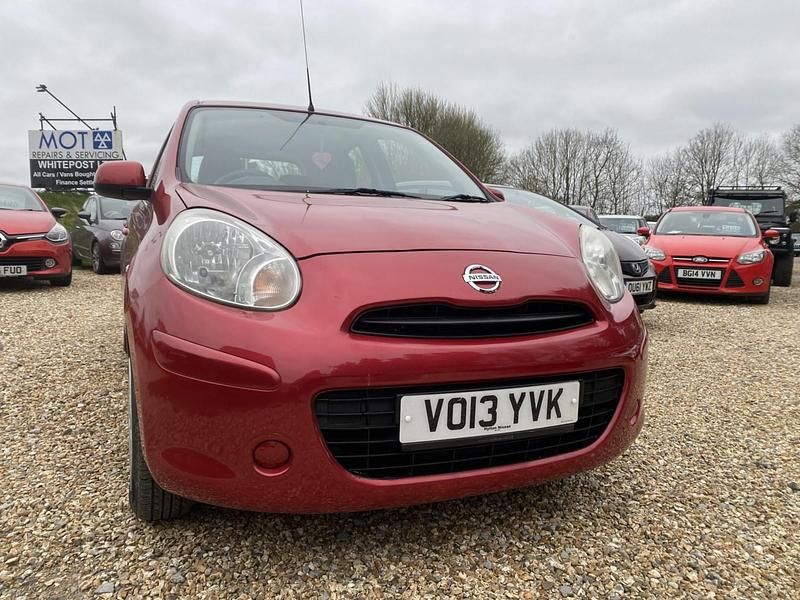 Used Nissan Micra Visia 2013 Red Hatchback