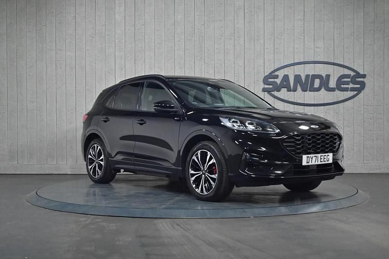 Black Used 2021 Ford Kuga ST-Line X SUV | £16,799 (Fair price) - Image 1/4