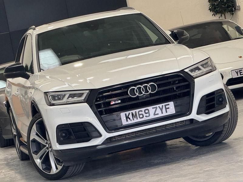 White Used 2019 Audi SQ5 Comfort SUV | £34,393 (Expensive) - Image 1/3