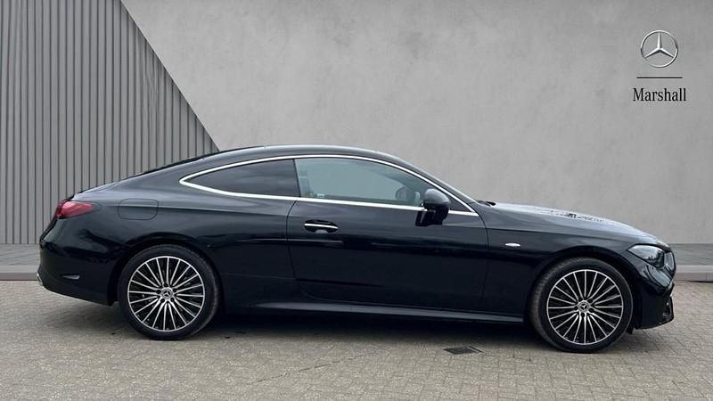 Used Mercedes CLE300 AMG Line Premium 313 HP (230 kW) 2025 Obsidian black metallic Coupe