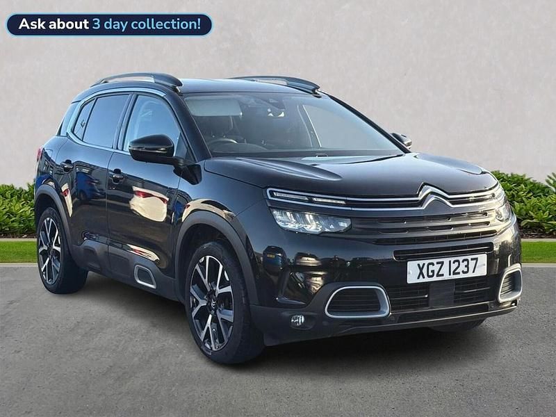 Black Used 2022 Citroën C5 PureTech SUV | £14,749 (Fair price) - Image 1/4